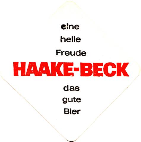 bremen hb-hb haake raute 1a (180-eine helle-schwarzrot)